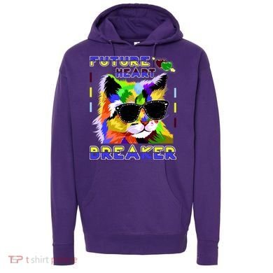 Funny Cat Future Heart Breaker Hoodie