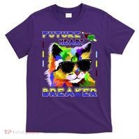 Funny Cat Future Heart Breaker T-Shirt thumb 0