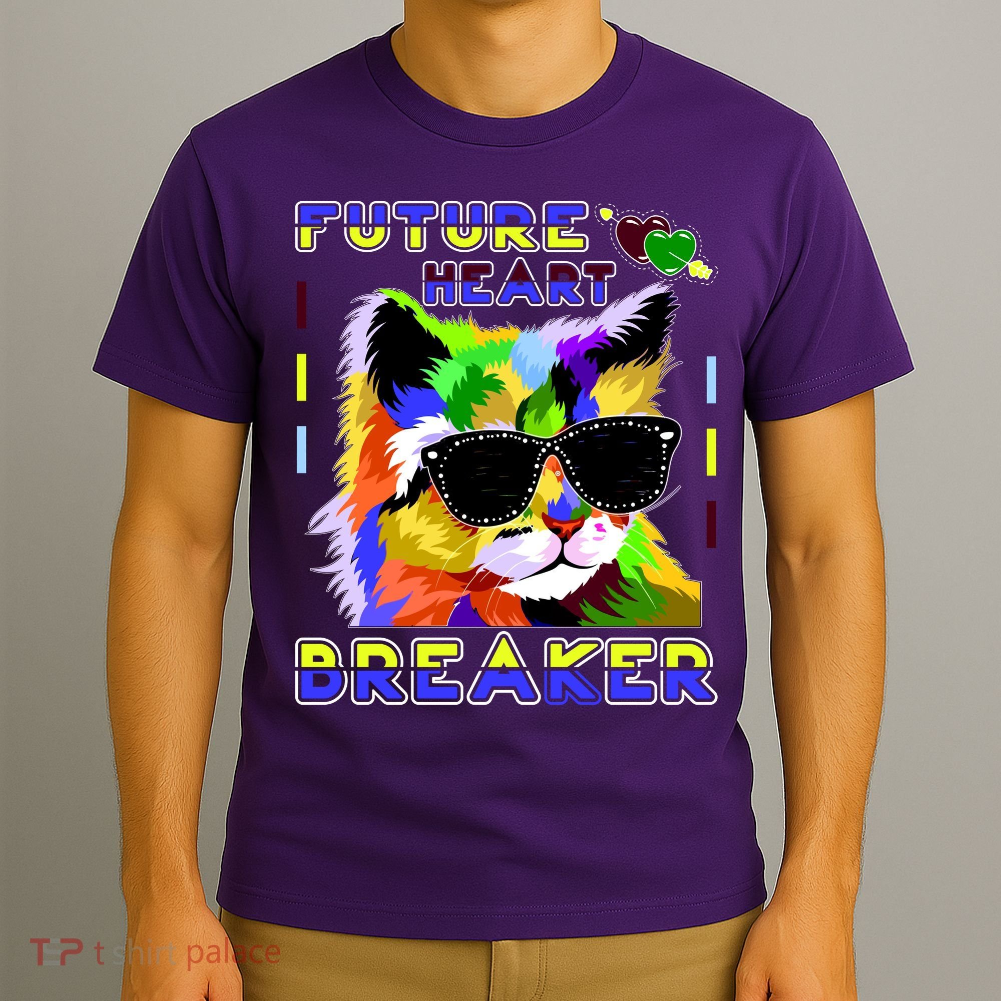 Funny Cat Future Heart Breaker T-Shirt