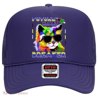 Funny Cat Future Heart Breaker Hat