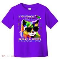 Funny Cat Future Heart Breaker Toddler T-Shirt thumb 0