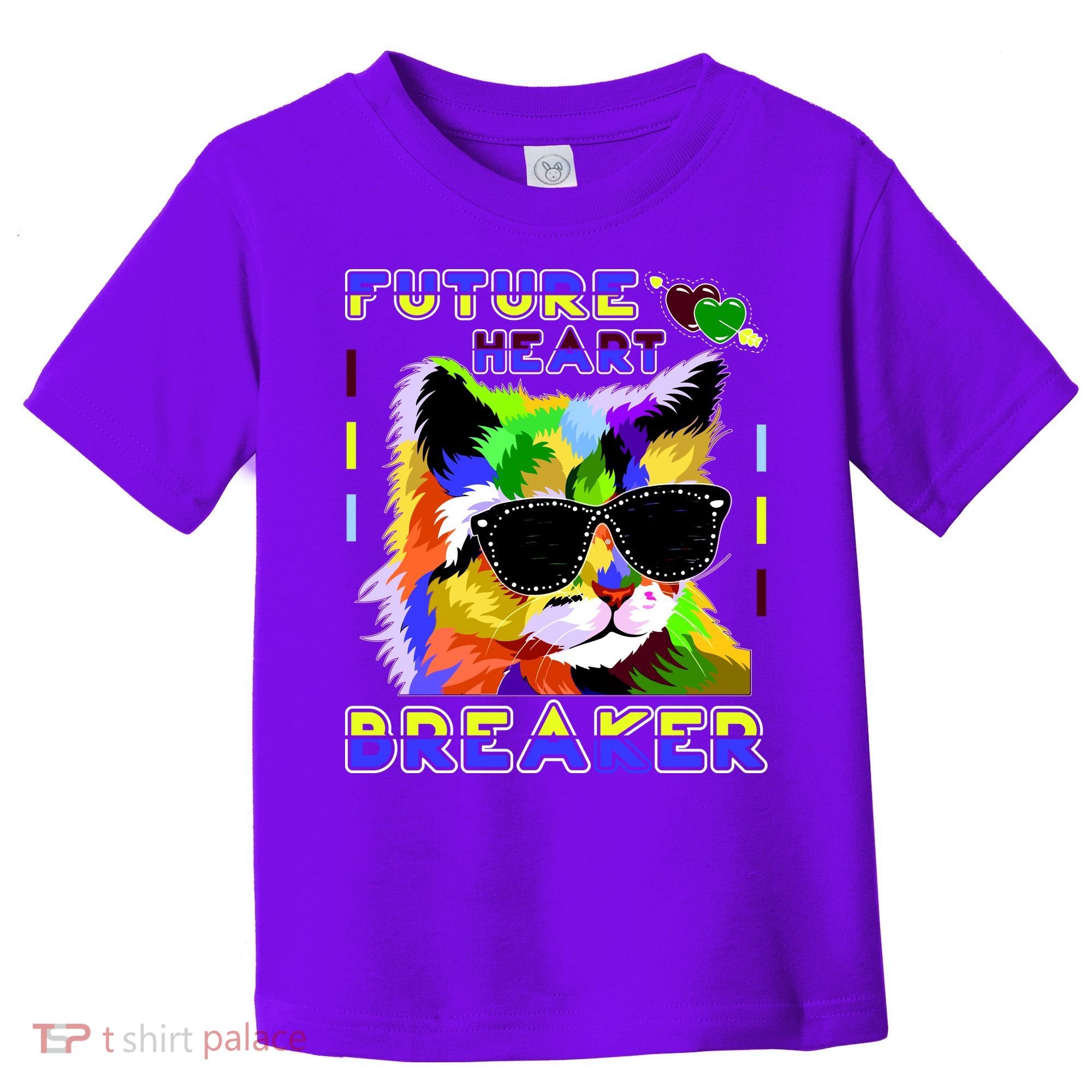 Funny Cat Future Heart Breaker Toddler T-Shirt