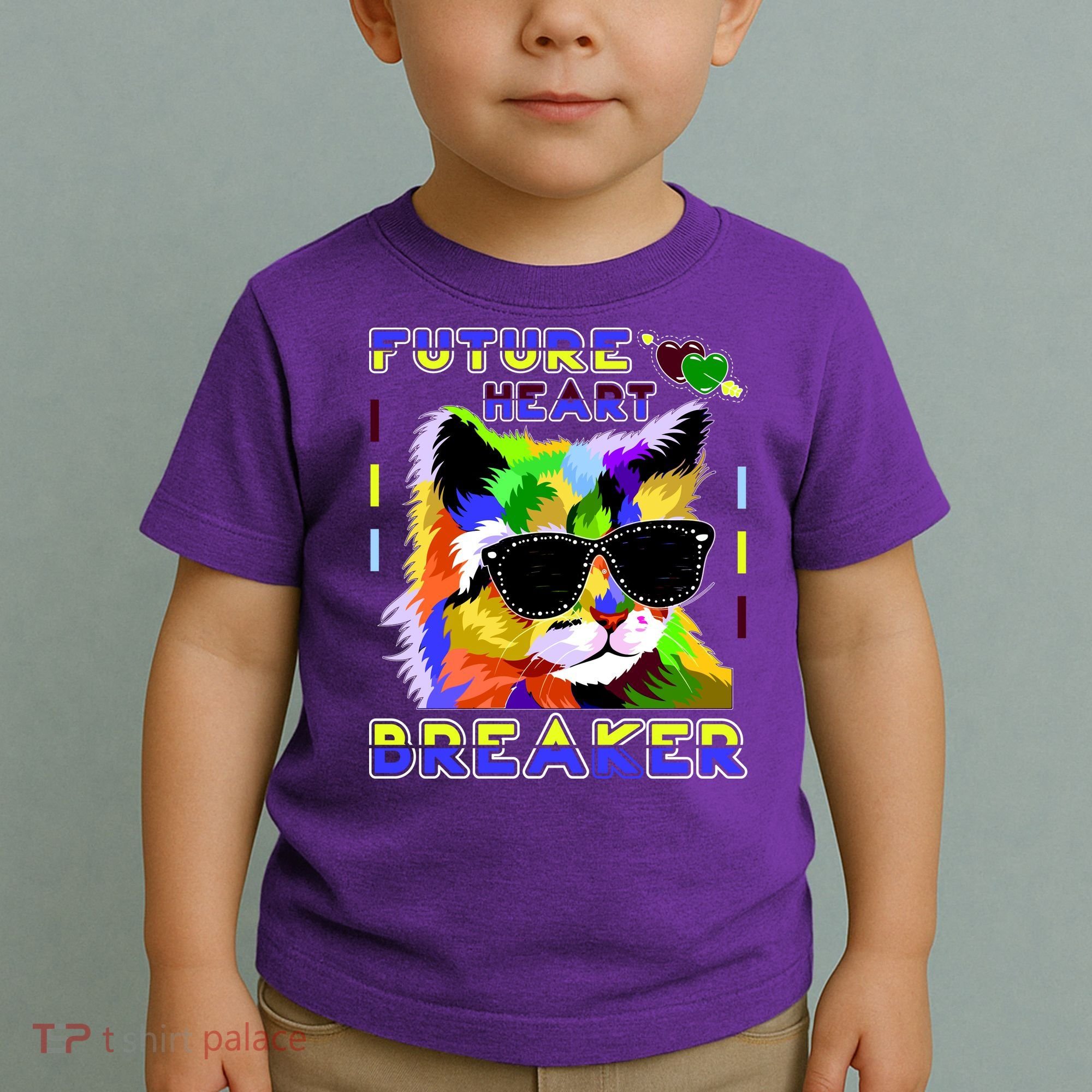 Funny Cat Future Heart Breaker Toddler T-Shirt