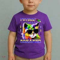 Funny Cat Future Heart Breaker Toddler T-Shirt thumb 2