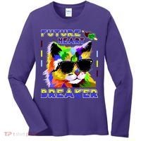 Funny Cat Future Heart Breaker Women's Long Sleeve Shirt thumb 0