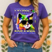 Funny Cat Future Heart Breaker Women's T-Shirt thumb 2