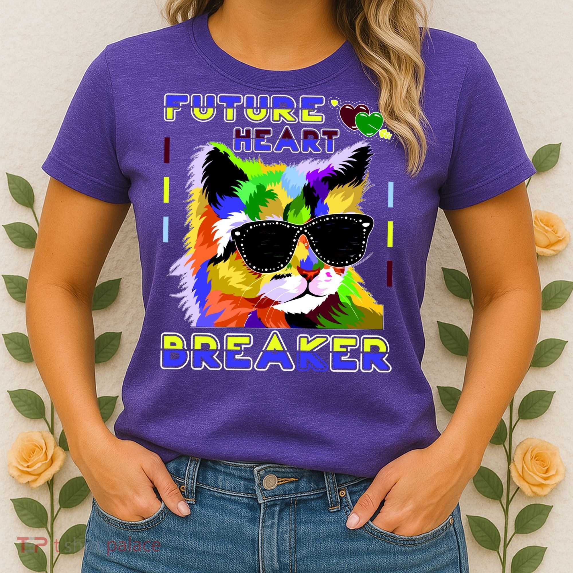 Funny Cat Future Heart Breaker Women's T-Shirt