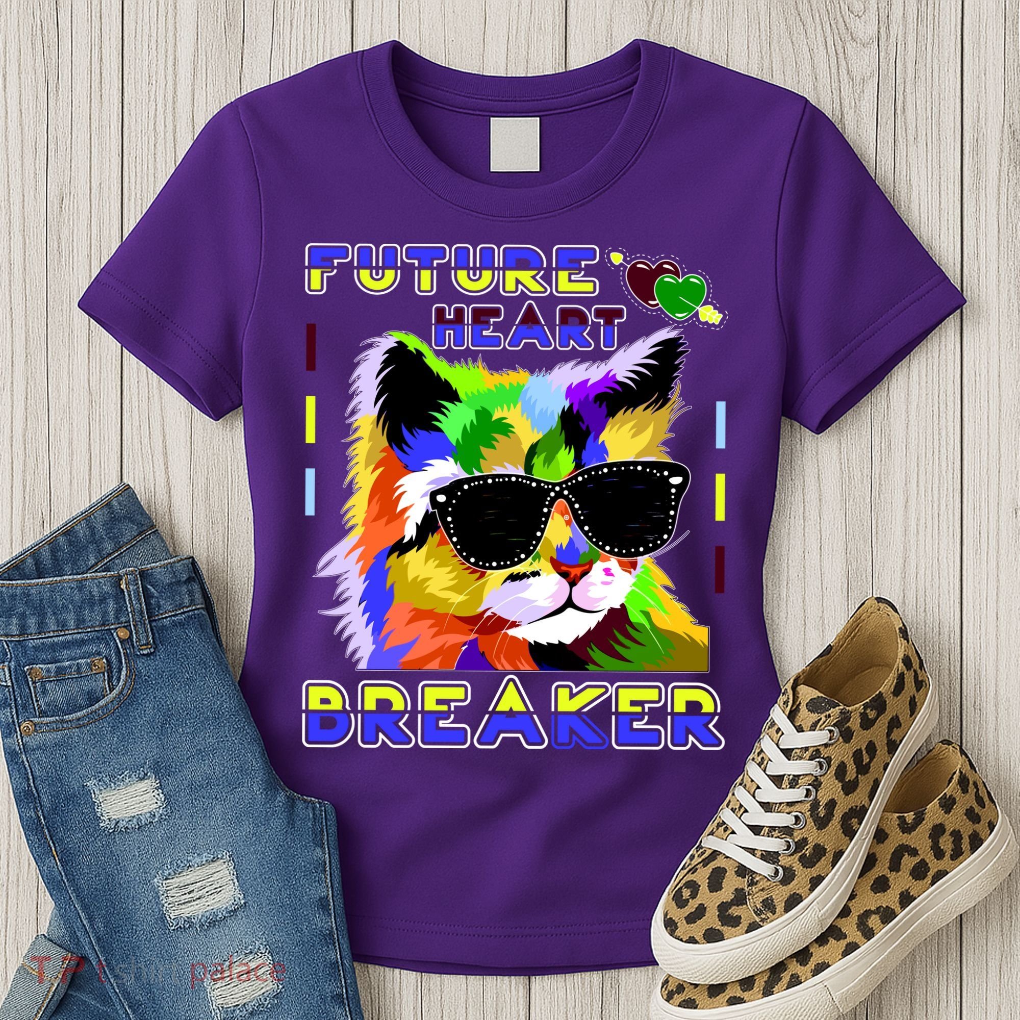 Funny Cat Future Heart Breaker Women's T-Shirt