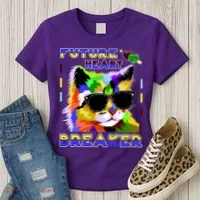 Funny Cat Future Heart Breaker Women's T-Shirt thumb 3