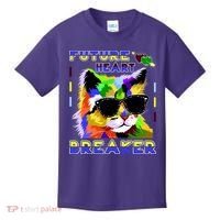 Funny Cat Future Heart Breaker Kids T-Shirt thumb 0