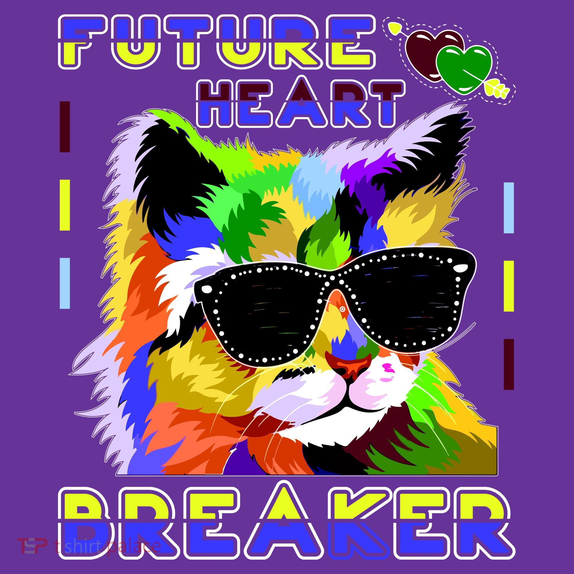 Funny Cat Future Heart Breaker Kids T-Shirt