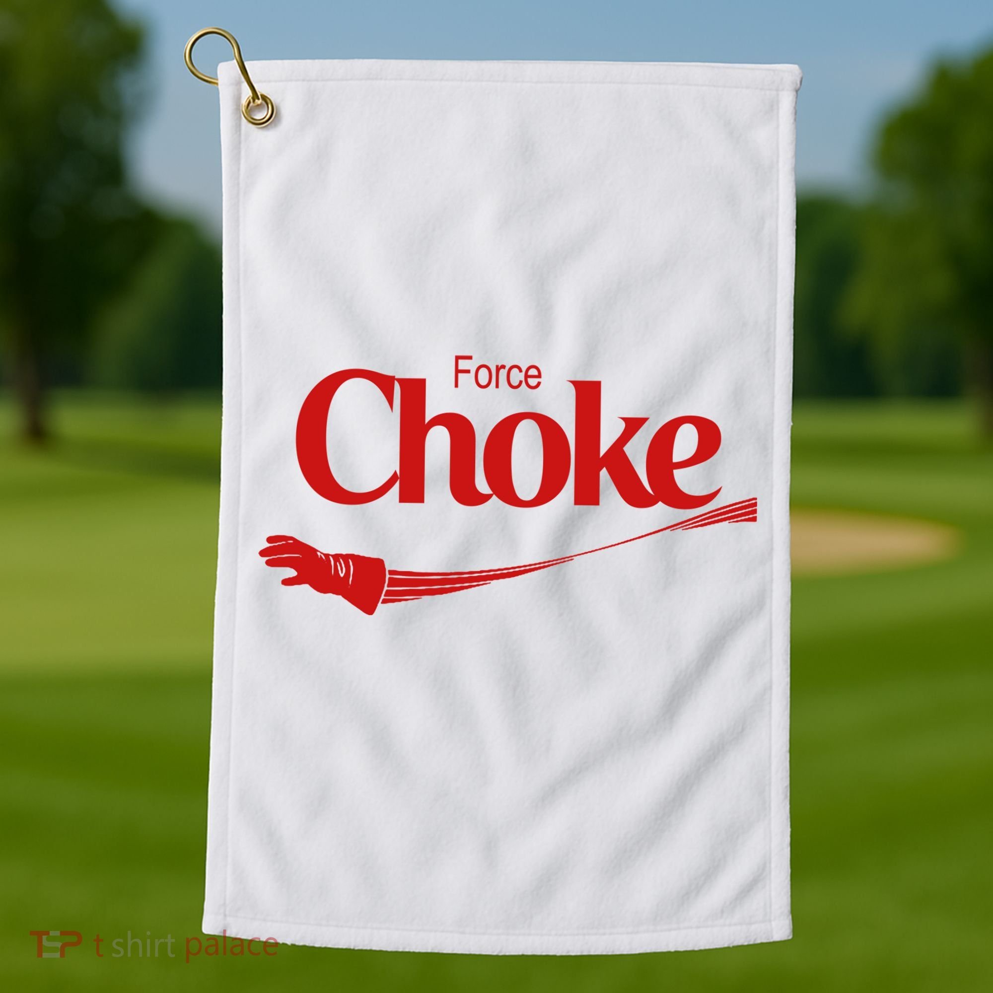 Force Choke Golf Towel