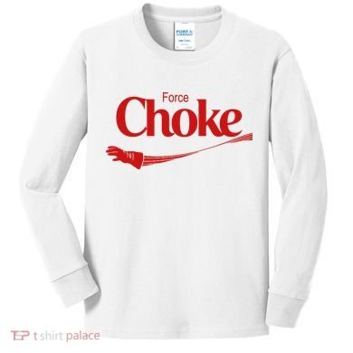 Force Choke Kids Long Sleeve Shirt