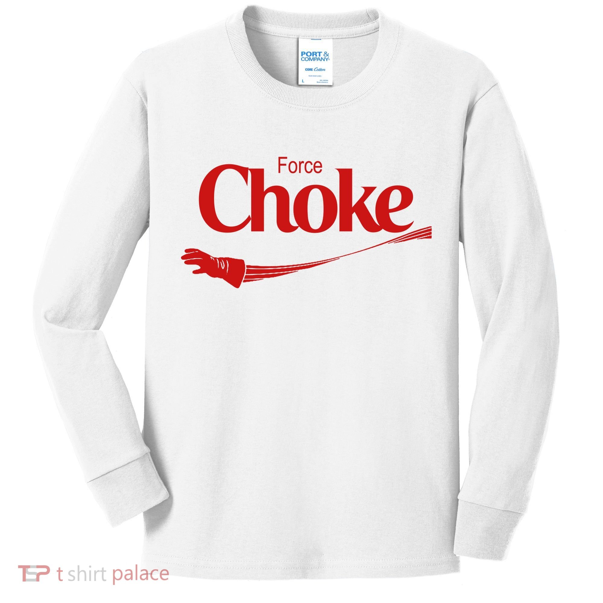 Force Choke Kids Long Sleeve Shirt