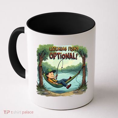 Fishing Catching Fish Optional Relaxing Required Coffee Mug
