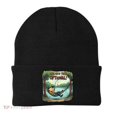 Fishing Catching Fish Optional Relaxing Required Beanie