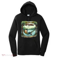 Fishing Catching Fish Optional Relaxing Required Women's Hoodie thumb 0
