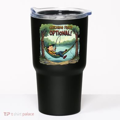 Fishing Catching Fish Optional Relaxing Required Tumbler