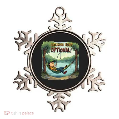 Fishing Catching Fish Optional Relaxing Required Ornament