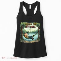 Fishing Catching Fish Optional Relaxing Required Women's Tank Top thumb 0
