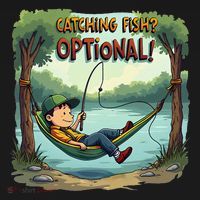 Fishing Catching Fish Optional Relaxing Required Tote Bag thumb 4