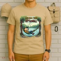 Fishing Catching Fish Optional Relaxing Required T-Shirt thumb 6