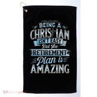 Funny Christian Funny Christian Gifts Funny Religious Golf Towel thumb 0