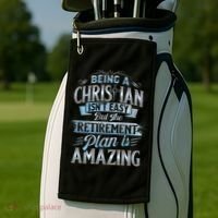 Funny Christian Funny Christian Gifts Funny Religious Golf Towel thumb 2