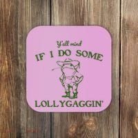 Funny Cowboy Frog Coaster thumb 0