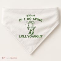 Funny Cowboy Frog USA-Made Doggie Bandana thumb 0