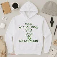 Funny Cowboy Frog Hoodie thumb 3