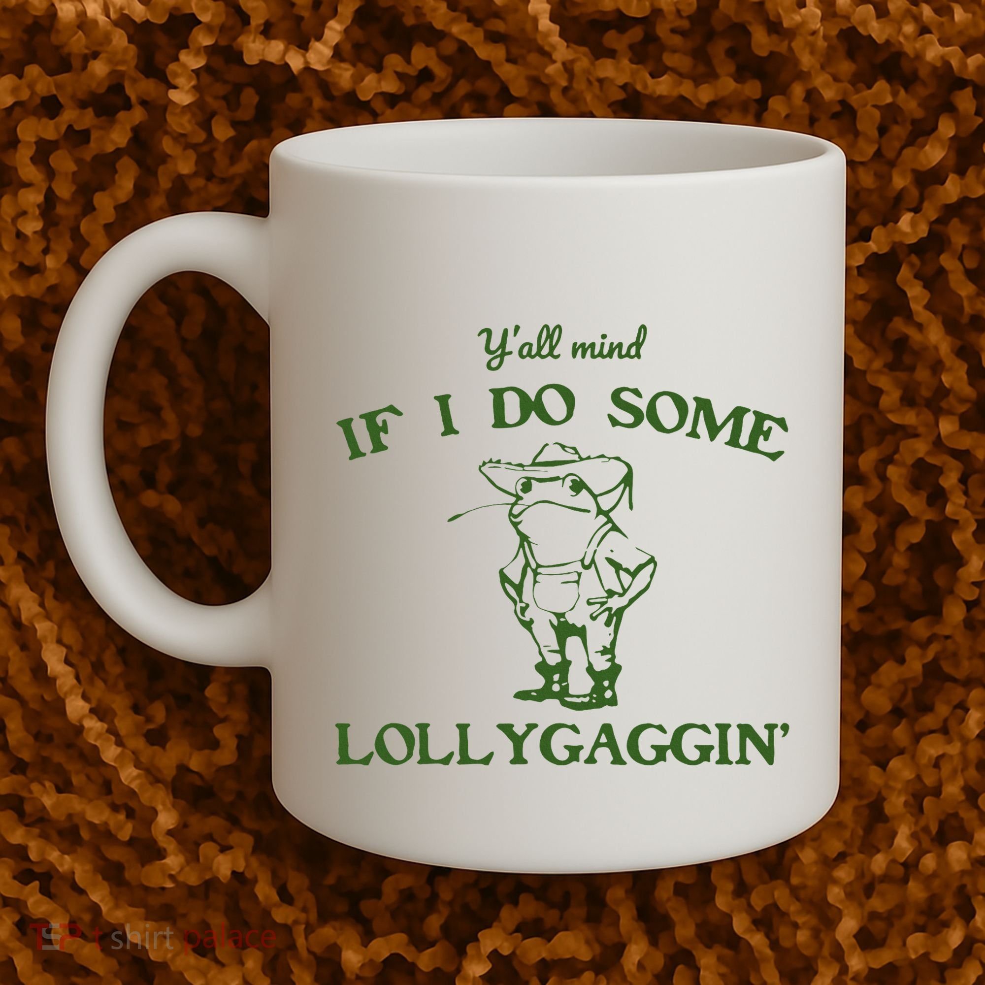Funny Cowboy Frog Coffee Mug