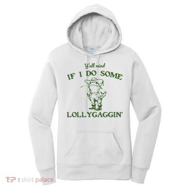 Funny Cowboy Frog Women's Hoodie