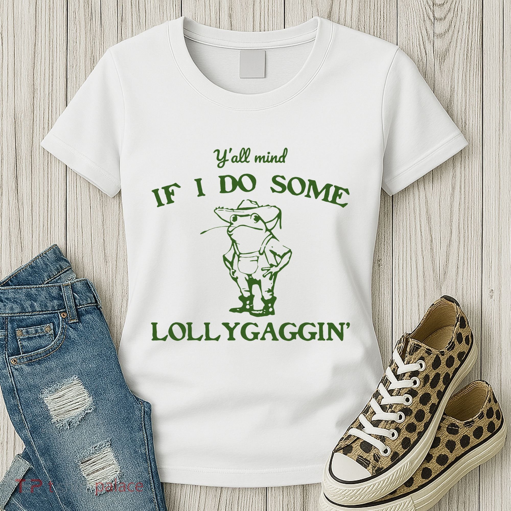 Funny Cowboy Frog Women's T-Shirt