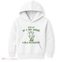 Funny Cowboy Frog Kids Hoodie thumb 0
