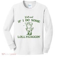 Funny Cowboy Frog Kids Long Sleeve Shirt thumb 0