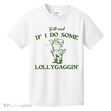 Funny Cowboy Frog Kids T-Shirt