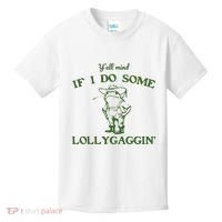 Funny Cowboy Frog Kids T-Shirt thumb 0
