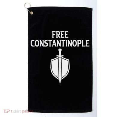 Free Constantinople Golf Towel