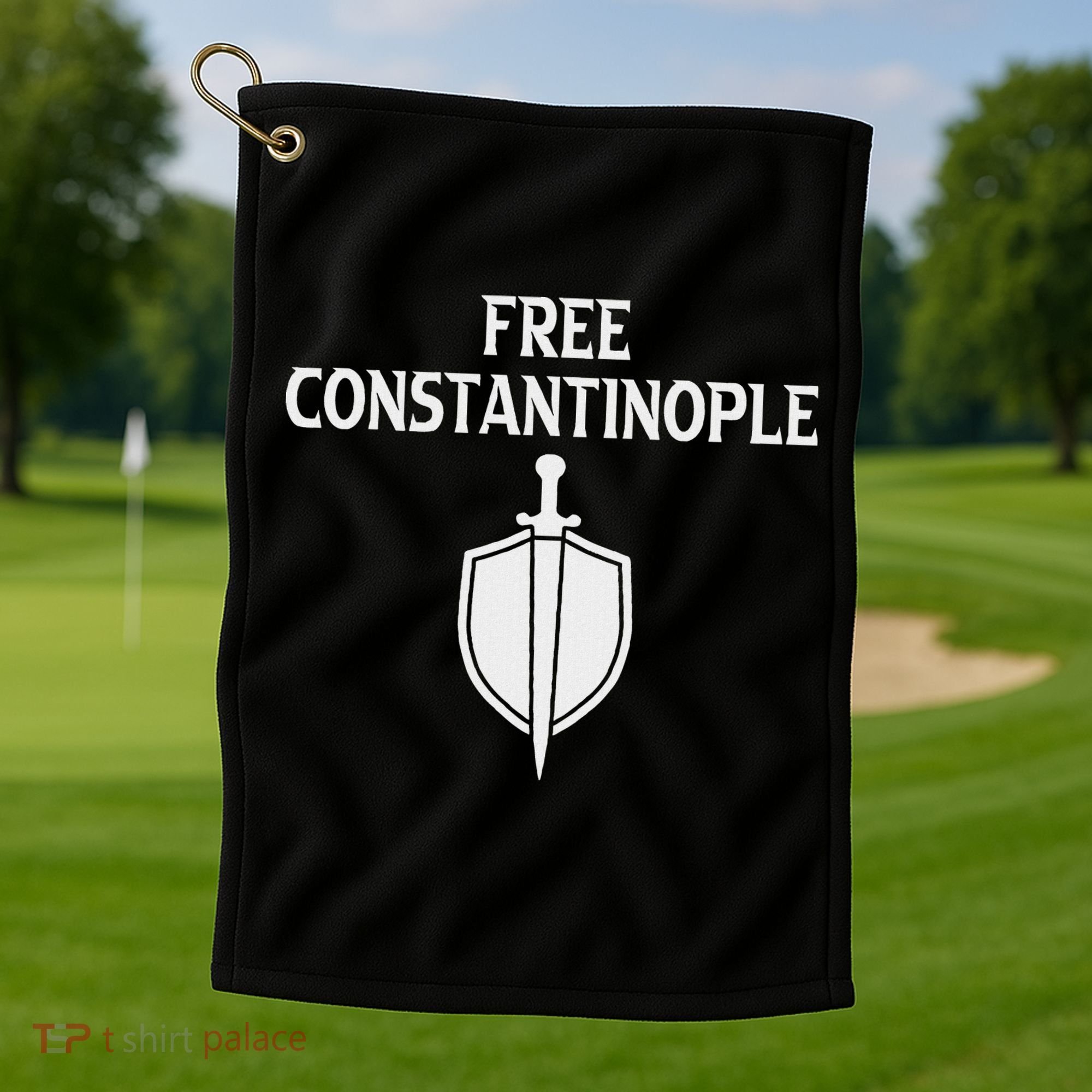 Free Constantinople Golf Towel