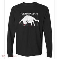 Furbonacci Cat Funny Cat Math Puns Comfort Colors Heavyweight Long Sleeve T-Shirt thumb 0