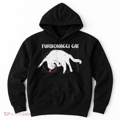 Furbonacci Cat Funny Cat Math Puns Hoodie