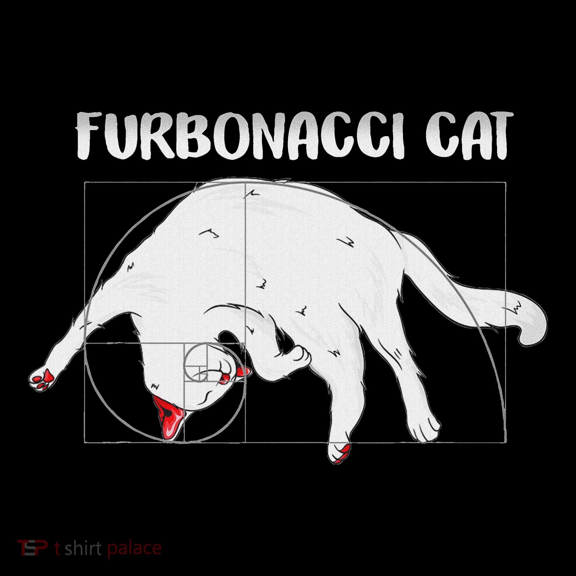 Furbonacci Cat Funny Cat Math Puns Bucket Hat