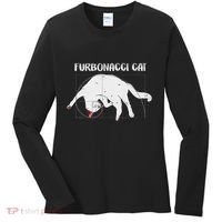 Furbonacci Cat Funny Cat Math Puns Women's Long Sleeve Shirt thumb 0