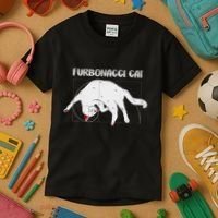 Furbonacci Cat Funny Cat Math Puns Kids T-Shirt thumb 3