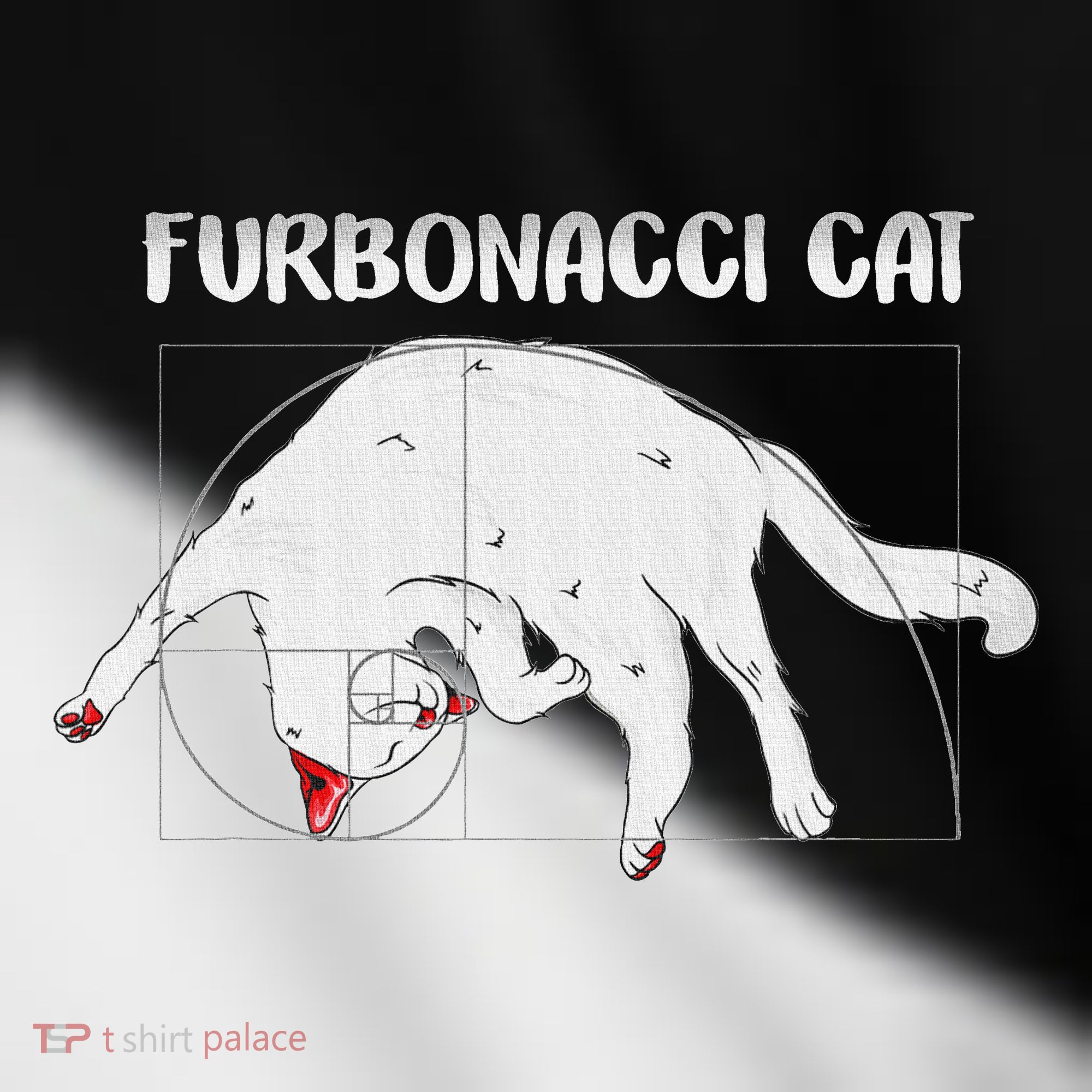 Furbonacci Cat Funny Cat Math Puns Toddler Fine Jersey T-Shirt