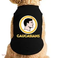 Funny Caucasian Doggie Tank thumb 0