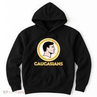 Funny Caucasian Hoodie thumb 0