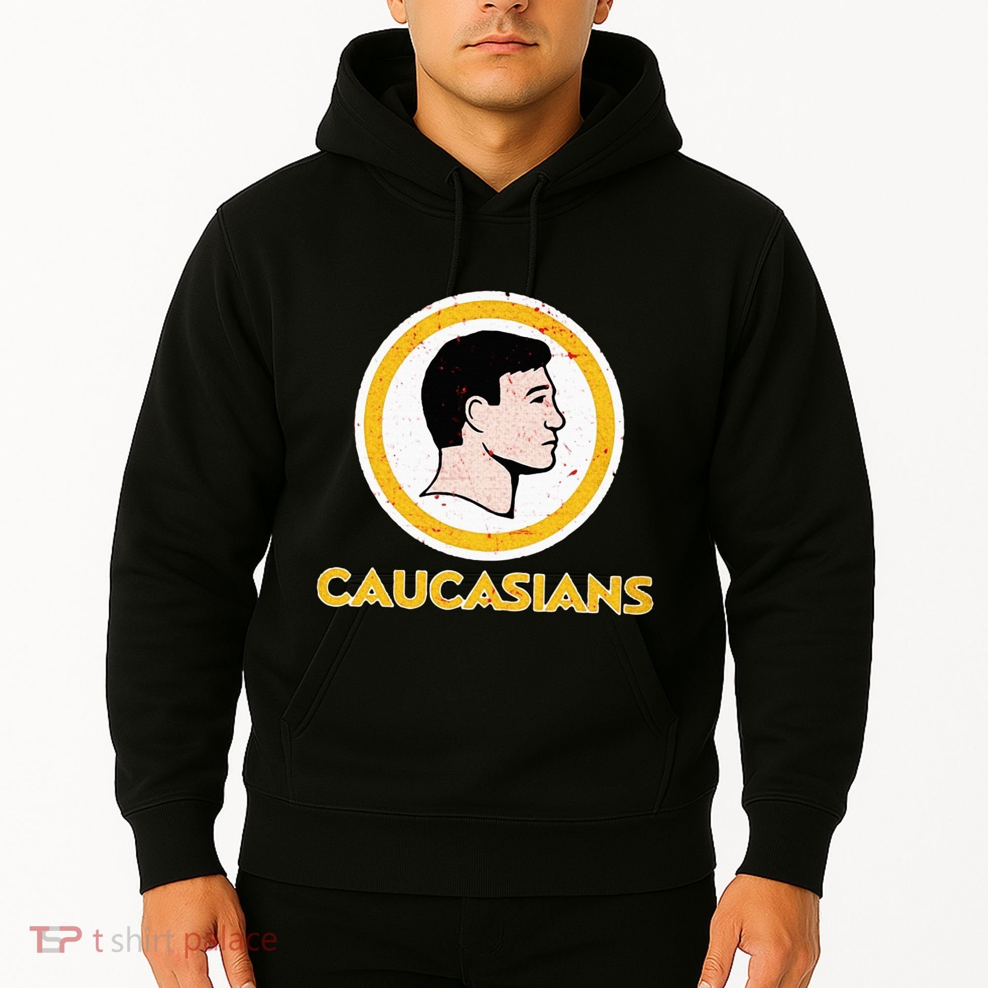 Funny Caucasian Hoodie