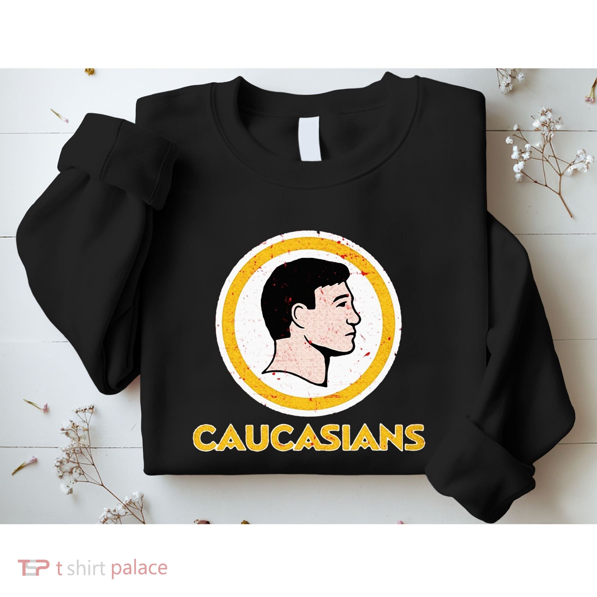 Funny Caucasian Sweatshirt